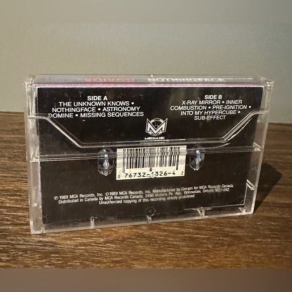 SOLD/Voivod - Nothingface - Cassette - Picture 3 of 3